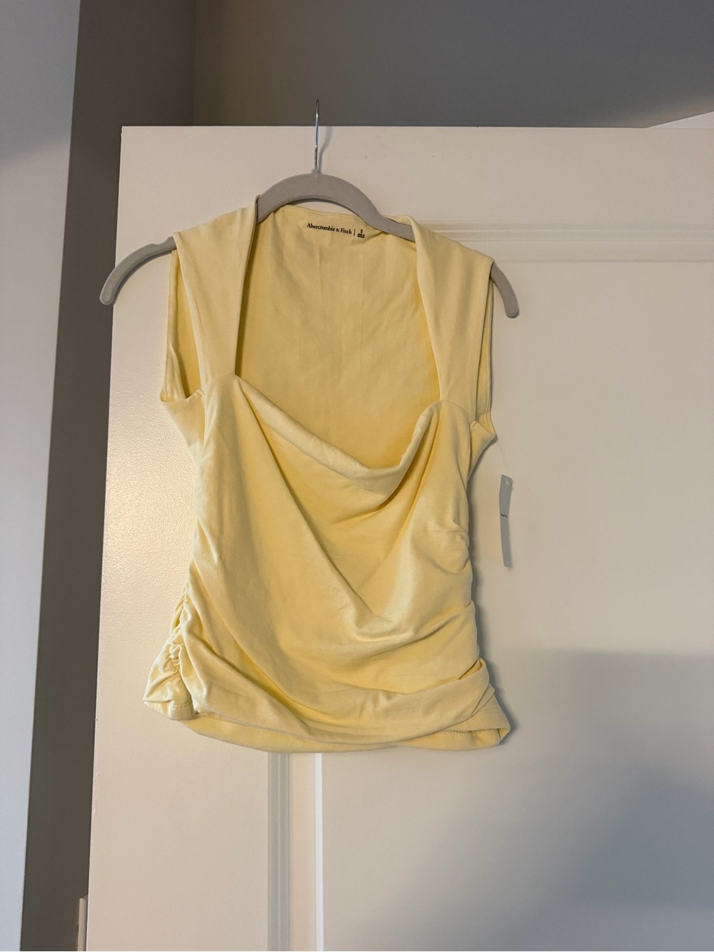 Abercrombie & Fitch Ava Top Yellow